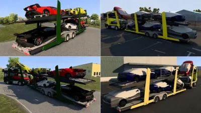ETS2 - Lohr Otomobil Taşıma Römorku (1.59) - modu