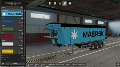 ETS2 - Maersk Wielton Bulk Master Skin (1.59) - modu