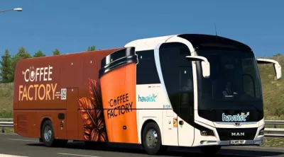 ETS2 - Erkek Aslanlar Koçu Havaist’in The Coffee Factory Görünümü (1.59) - modu