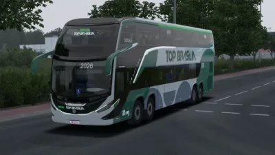ETS2 - Marcopolo G8 1800 DD 8x2 Scania (1.60) - modu
