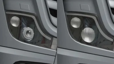 ETS2 - Mercedes Actros 2014 Modifiye Farlar (1.60) - modu