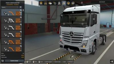 ETS2 - Mercedes-Benz Actros 2014 Modifiye Farlar (1.59) - modu