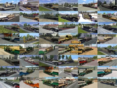ETS2 - Askeri Kargo Paketi (1.58) - modu