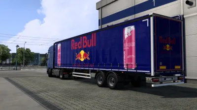 ETS2 - Red Bull Fragman Görünümü (1.58) - modu