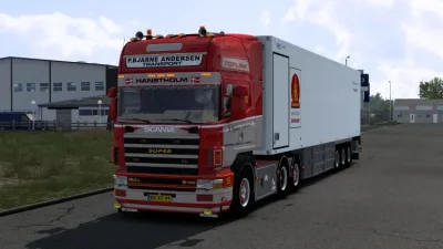 Scania 164G 580 P. Bjarne Andersen (1.58 - 1.59) - modu
