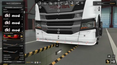 ETS2 - Scania PGRS Tampon Ayırıcı (1.59) - modu