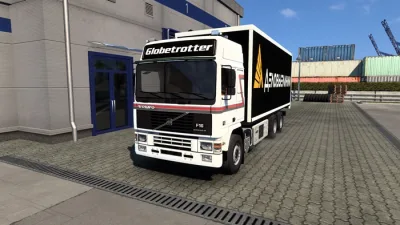 Volvo F Serisi Sabit Şasi + BDF Römork (1.59) - modu