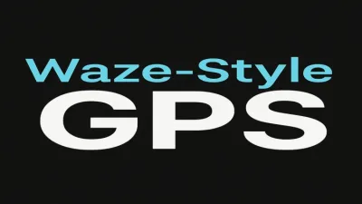 ETS2 - Waze Tarzı GPS Navigasyon Renkleri (1.60) - modu