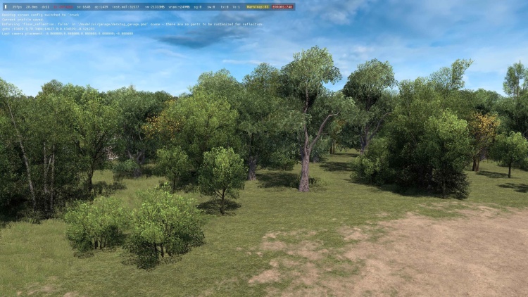 ETS2 - Ağaç İyileştirme Eklentisi – Sprite Yok (1.60) - modu