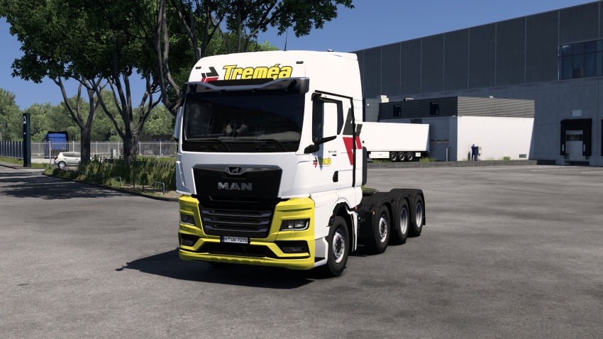 ETS2 - Tremea Skin Man TG3 TGX (1.61) - modu