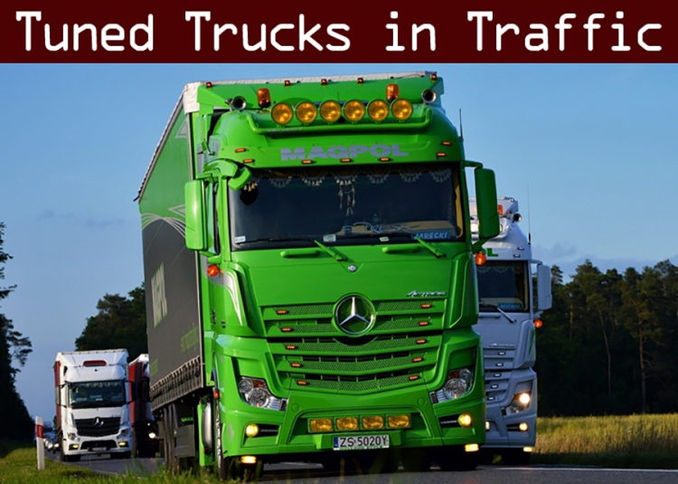 ETS2 - Modifiye Kamyon Trafik Paketi (1.60) - modu