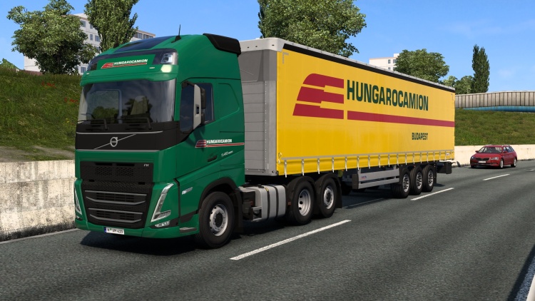ETS2 - Volvo FH Hungarocamion Combo Kaplama (1.58) kapak gorseli