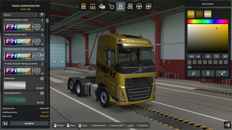 ETS2 - Volvo FH Çok Renkli (1.59) - modu