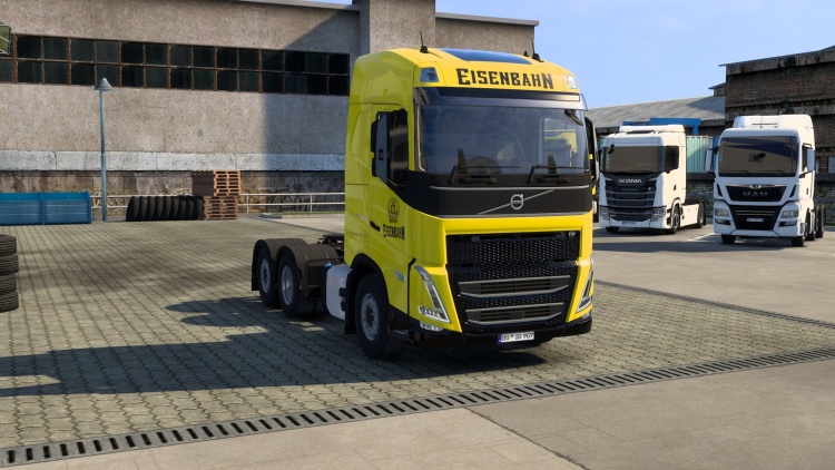 ETS2 - Volvo FH5 8K Demiryolu Görünümü (1.60) - modu