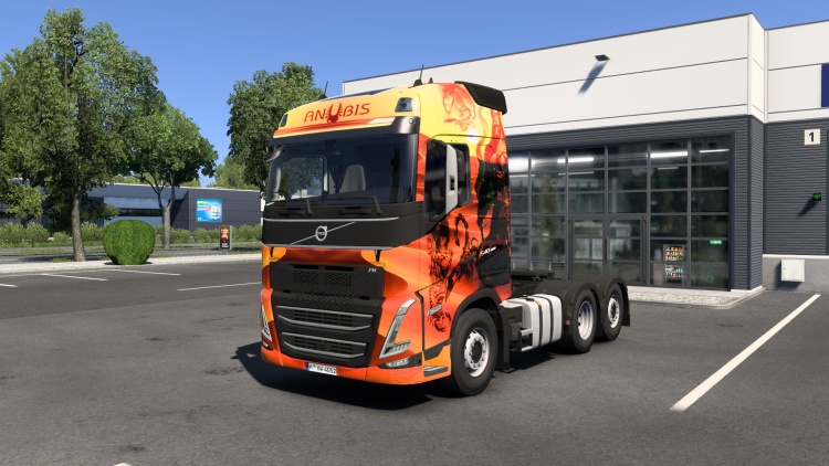 ETS2 - Volvo FH5 Anubis Görünümü (1.58) - modu