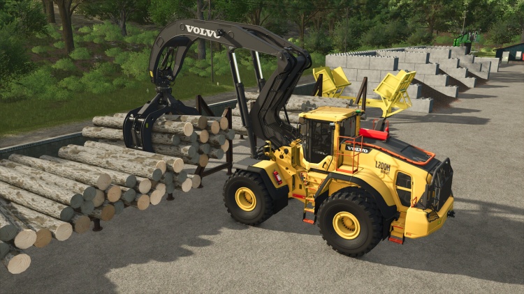 FS25 - Volvo L200H Yüksek Kaldırma - modu