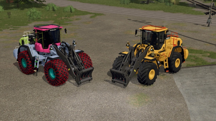 FS25 - Volvo Tekerlekli Yükleyici Paketi - modu