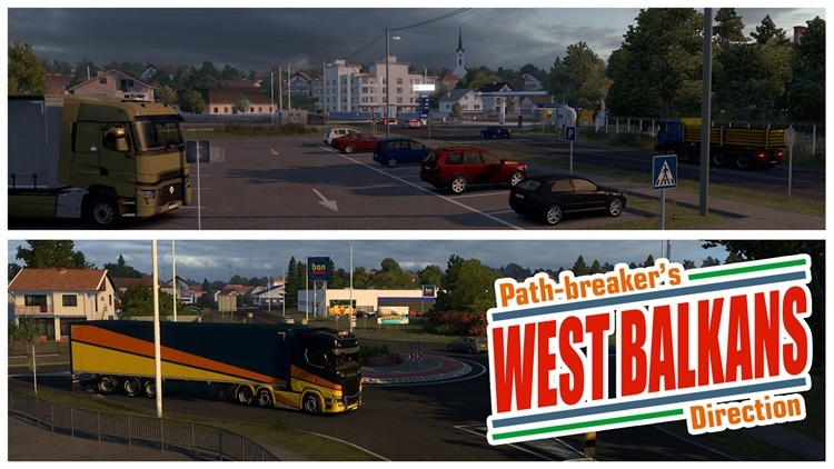 ETS2 - Batı Balkanlar Öncüleri Yön Haritası (1.59) - modu