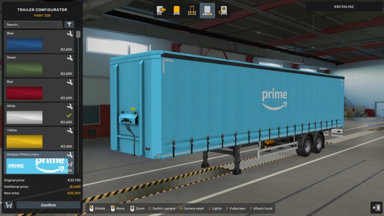 ETS2 - Amazon Prime Dorse Derisi (1.60) kapak gorseli