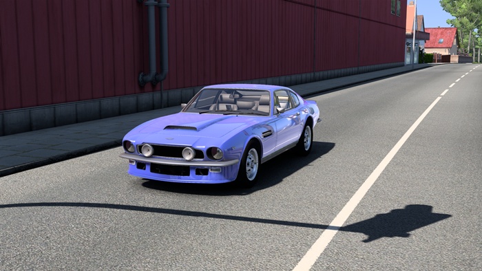 ETS2 - Aston Martin V8 Vantage 1977 (1.60) kapak gorseli