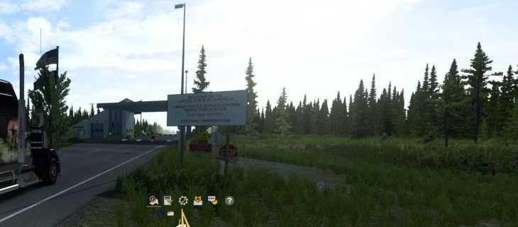 ATS - Alaska'dan Yukon'un kuzey sınır kontrol noktasına (1.56)