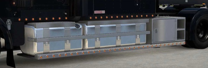 ATS - SCS Kenworth W900 için Özel Yakıt Depoları