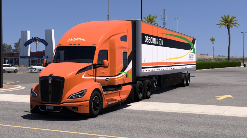 ATS - Kenworth T680 NG Osborn & Son Görünümü (1.57)