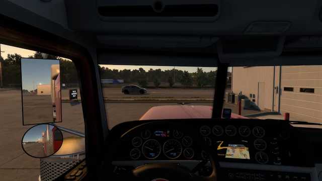 ATS - Peterbilt 389 Mavi İç Mekan
