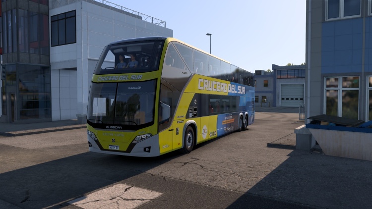ETS2 - Comil Invictus DD + Rodas (1.60) - modu