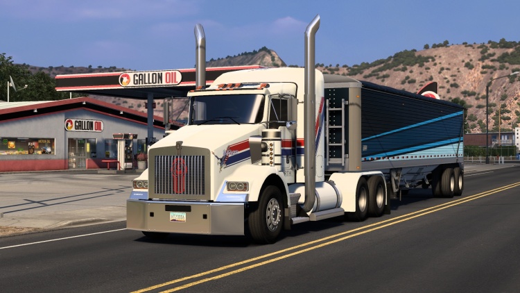 ATS - Özel Yapım Kenworth T800 Kamyon (1.60)