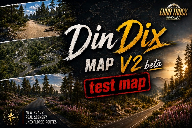 ETS2 - Dindix Harita Beta (1.60)