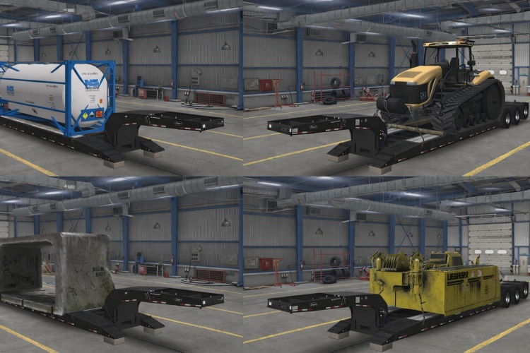 ATS - Etnyre Black Hawk Lowboy Römork (1.58)