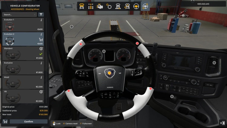 ETS2 - Evolution Direksiyonlar (1.60)