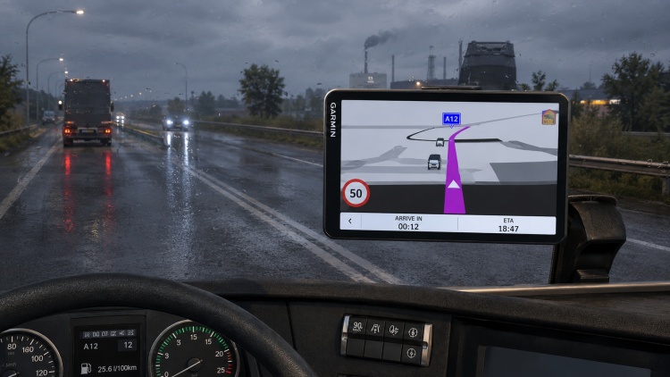 ETS2 - Garmin Dezl LGV1020 (1.61 - 1.60)
