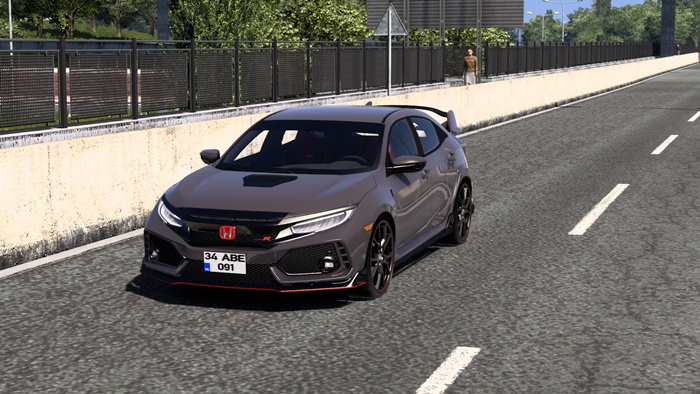 ETS2 - Honda Civic Type R FK8 (1.60) kapak gorseli