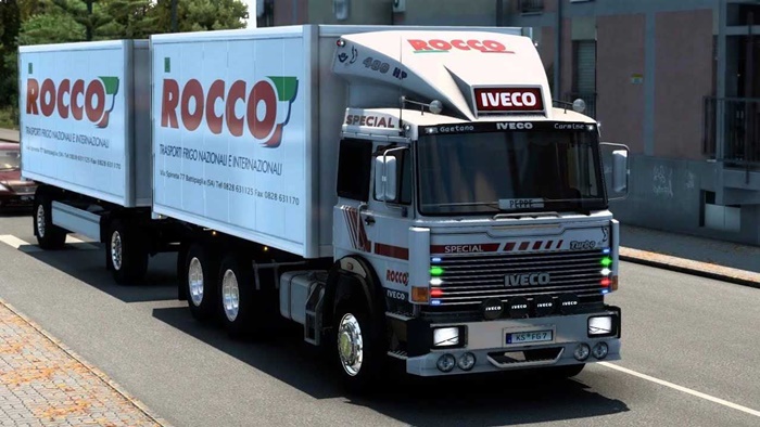 ETS2 - Iveco 190-38 Special + Römork (1.60) kapak gorseli
