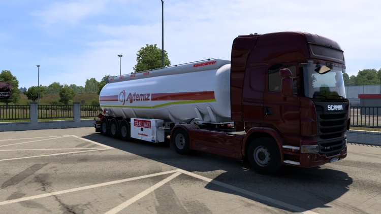 ETS2 - Kassbohrer Tanker Römorku (1.60)