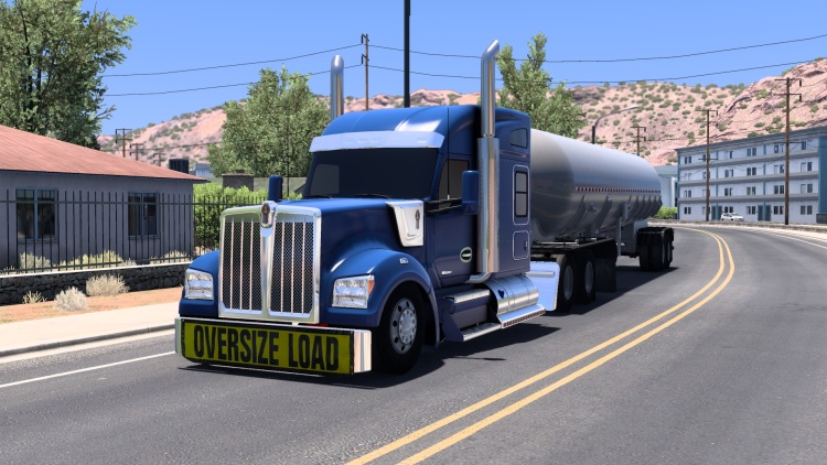ATS - Kenworth W990 Özel Yataklı 76 Kamyon (1.59)