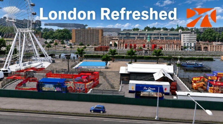 ETS2 - London Refreshed - Bir Promods Eklentisi (1.60)