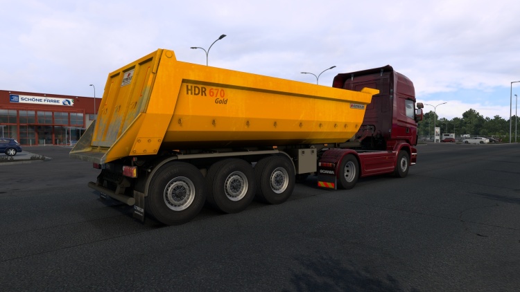 ETS2 - Oztreyler Damperli Römork HDR 670 (1.60)