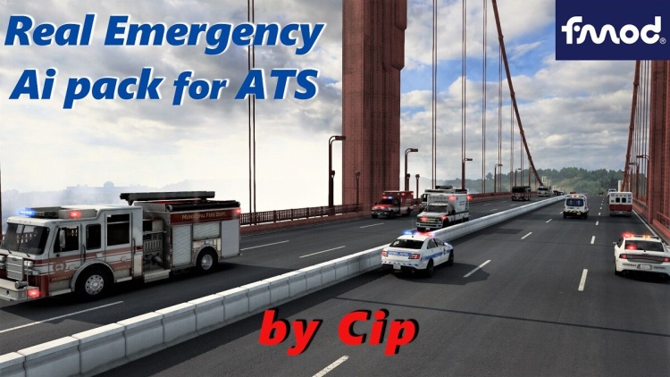 ATS - Real Emergency Ai Pack V1.60 Temel Sürüm (1.60)