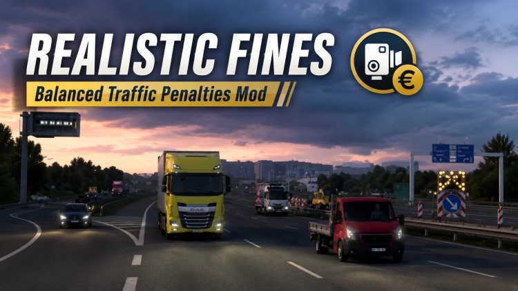 ETS2 - Gerçekçi Para Cezaları (1.60)