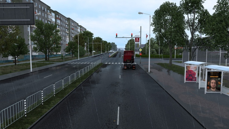 ATS - Gerçekçi Yağmur Yansımaları Bağımsız Sürüm (1.60)