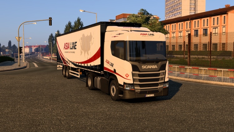 ETS2 - Scania R Asia Line Combo Görünüm (1.60 - 1.57)