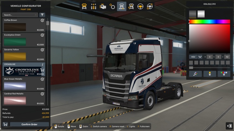 ETS2 - Scania S Crownline Combo Görünümü (1.60) kapak gorseli