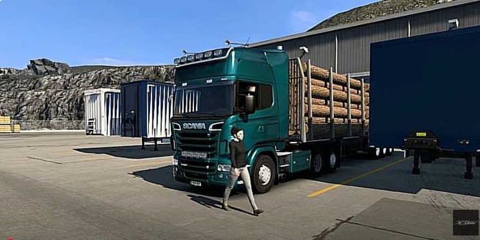 ETS2 - Scania V8 Düz Açık Boru (1.60) kapak gorseli