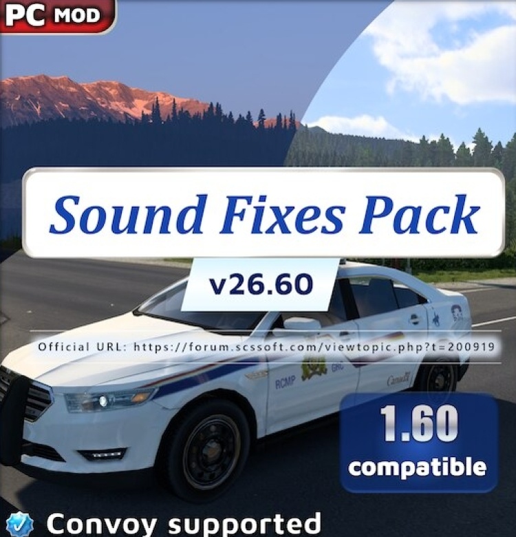 ETS2 - Ses Düzeltmeleri Paketi (1.61. 1.59. 1.60)
