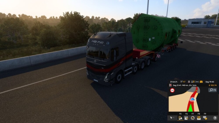 ETS2 - Özel Taşıma 100 KM/H Hız Sınırı (1.61) kapak gorseli