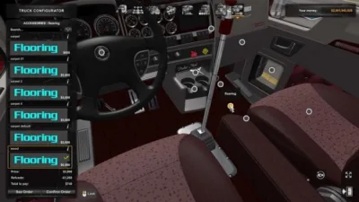 ATS - Kenworth W900 İç Mekan Eklentileri - modu