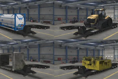 ATS - Etnyre Black Hawk Lowboy Römork (1.58) - modu